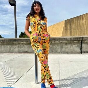 NOOWORKS Desert Disaster Magic Suit Jumpsuit Medium Romper